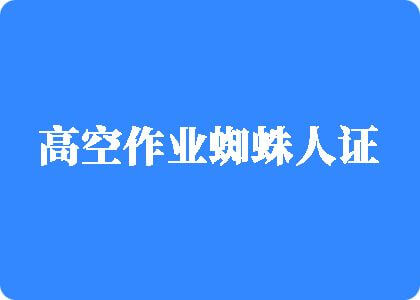 被封的男男操逼黄片电影高空作业蜘蛛人证